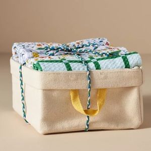 Anthropologie Moxie Dishcloths, set of 4, in neutral hues